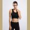 Plus Size Ml XL Women Without Seamless Solution Sports Bra Five Yoga Run High Strength Fitness Fitness Jersey Sleeveless