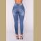 Women's Skinny High Waist Hippie Stretchy Destroyed Jeans Distressed Denim Pants