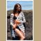 Long Sleeve Striped Style New Arrivals 2018 Mature Ladies Fashion Sexy Beach Wrap