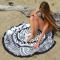 Quick Dry Floral Beach Cover-Up Beach Mat Towel