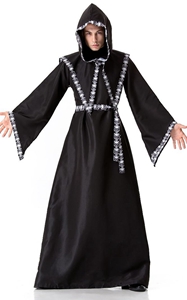 Gothic Witch Halloween Costume Adult Witch Fancy Dress Witch Wicked Cosplay