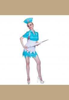 Halloween Nurse Costume Vampire Doctor Uniform Fancy Dress Girl Funny Cosplay Costume For Carnival Party