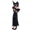 Children Funny Costumes Dress Witch Black Halloween Clothes Kid Party Cosplay 2018 New arrival