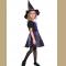 Children Witch Dress Set Carnival Halloween Costume for Children Witch Cosplay Costumes