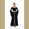 Long Gothic Velvet Dress Witch Role Play Hooded  Wicked Witch Costume Dress Medieval Vintage Gowns Halloween  Cosplay Co