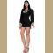 Sequins Dance Dress Sexy Nun Costume Adult Women Cosplay Dress With Black Hood For Halloween Costume Sister Cosplay Part