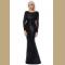 2018 Sexy O-Neck Blackless Sequin Dresses Long Sleeve Mermaid Sequined Maxi Dress Floor Length Evening Party Dress Gown