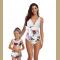 mother and daughter swimsuit mommy and me swimwear bikini family matching clothes outfits look mom mum baby dresses clot