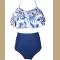 Mother and Daughter Swimsuit Mommy and Me Swimwear Bikini Family Matching Clothes Outfits Look Mom Mum Baby Dresses Clot
