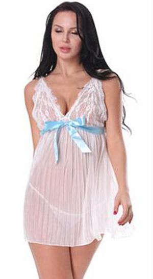 Sheer Babydoll with ...