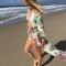 Woman Floral Dress Long Sleeves Summer Beach Dress Women Beachwear Dresses 2019 Long Dresses Bohemian Maxi Boho Clothing