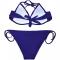 Sexy Swimsuit Women Push Up Bikinis Halter Bandage Swimwear Female Plus Size Bikini Set Low Waist Bathing Suit Swimming 