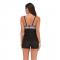 Women's Fashion Plus Size Black One Piece Swimwear Swimsuit Tankini