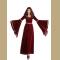 Velvet Long Dresses Women Halloween Party Cosplay Vampire Costume Retro Court Sorcerer Uniform Witch Costumes