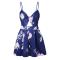 Sexy Women Boho Floral Playsuit Jumpsuit Rompers Summer Beach Casual Mini Shorts Dress