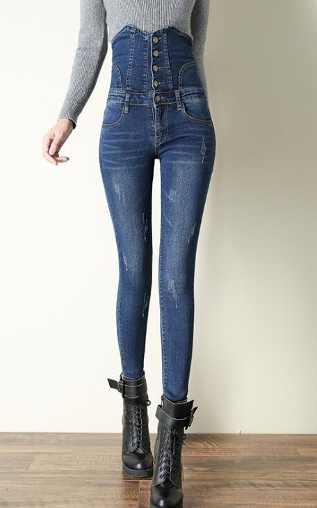 Womens Jeans High Wa...