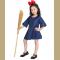 Kids Cosplay Girls Magic Costume  Dress Cute Halloween Party Costumes