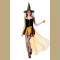Hallow's Eve Women's Orange & Black Witch Costume