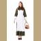 Traditional Housemaid Long Dress Adult Cosplay Party Costume