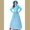 Halloween Vintage Women's Pioneer Maid Peasant Costume Colonial Dress