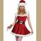 Womens Adult Sexy Cutie Christmas Mrs Claus Costume