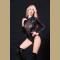 Wet Look Bodysuits rivet fancy costume shiny Faux Leather catsuit women's stripper clothes clubwear full sleeve playsuit
