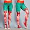 Christmas Trousers For Women Lady Casual Elasticity Skinny Leggins Mujer High Waist Workout Printing Stretchy Pants legg