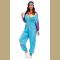 Women's 2 Pc Awesome 80s Ski Suit Costume