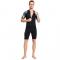 New men's one-piece diving quick-drying sunscreen short-sleeved swimsuit