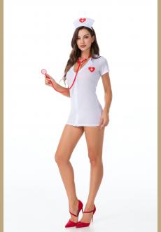 Sexy Women Lingerie Set Fantasia Nurse Erotic Cosplay Games Uniforms Doctor Nurse Costume