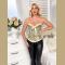 Lace Up Corset Tops for Women French Shapewear Lace Up Waist Trainer