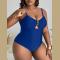 Solid Color Deep V S...