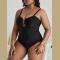 Solid Color Deep V S...