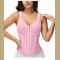 Women's Shapewear Corset Tank Top with Front Zipper