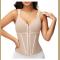 Women's Shapewear Corset Tank Top with Front Zipper